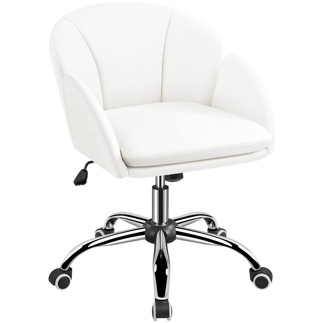 Yaheetech Schreibtischstuhl Ergonomisch Bürostuhl bis 136 kg Belastbar, Drehstuhl Höhenverstellbar C