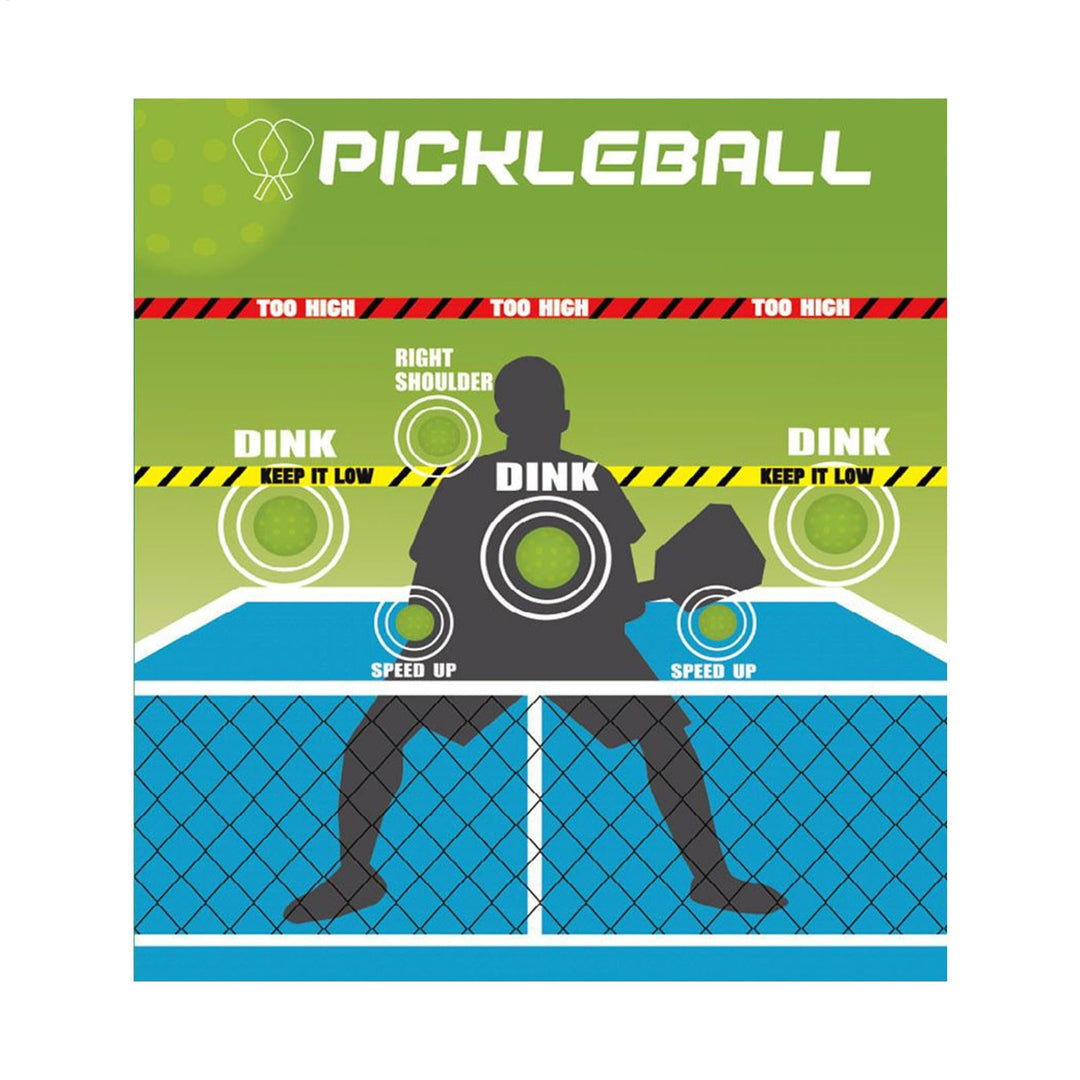 Pickleball Dink Trainer für Outdoor | Wandmontierter präziser Zieltrainer - Indoor Outdoor Trainings