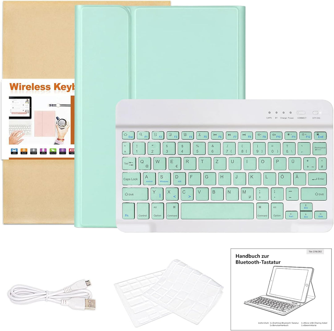 Tastatur für iPad Air 5 2022/Air 4 2020, Hülle für iPad Air 10.9 (4. Generation) 2020/iPad 10.9/iPad
