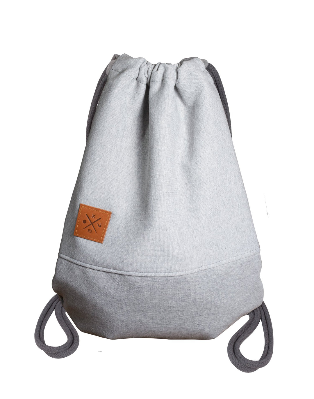 Manufaktur13 Sweat Sports Bag - Rough Jersey/Sweat Rucksack Hoodie Gym Bag Turnbeutel Sport Beutel T