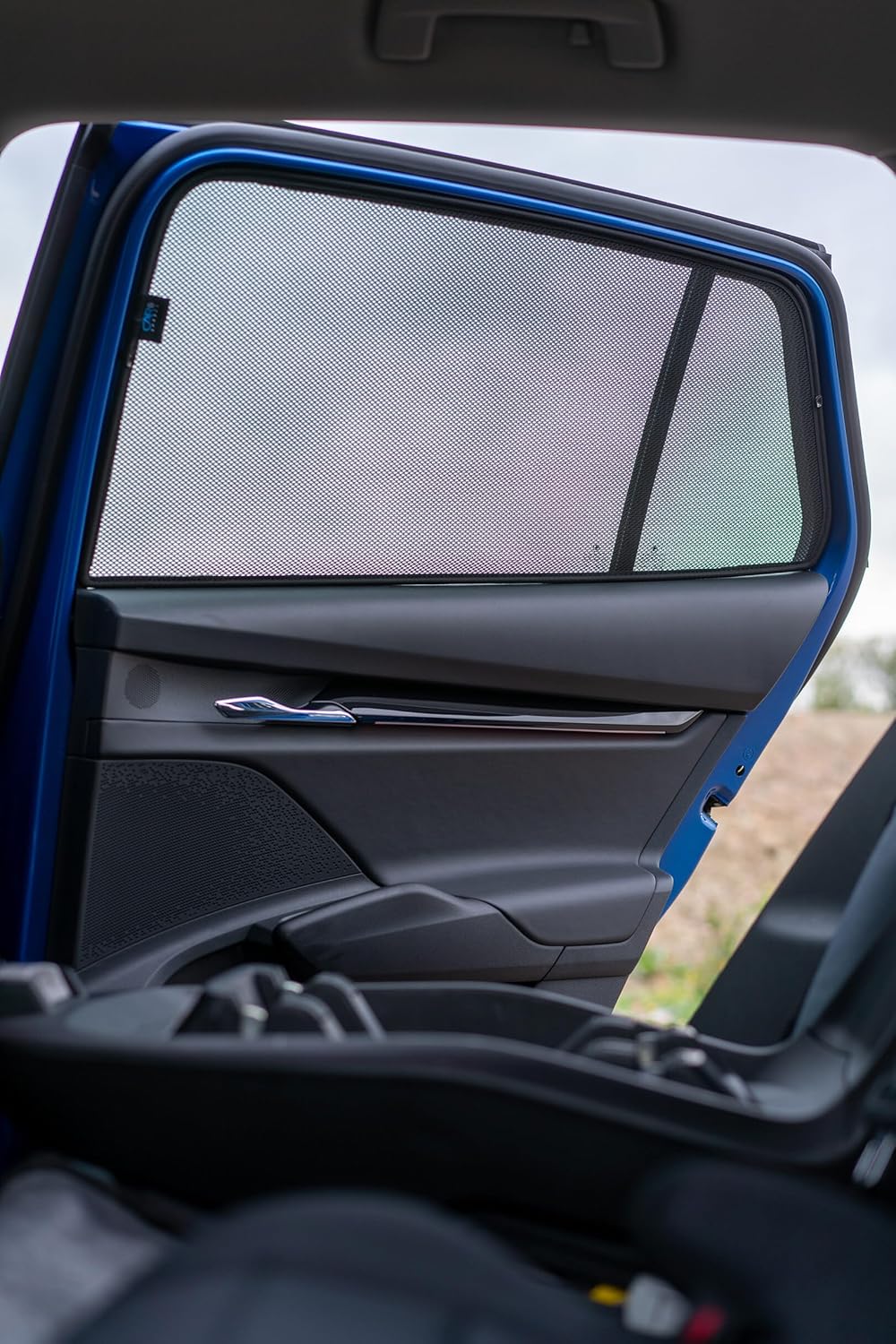 Satz Car Shades (Hintertüren) kompatibel mit Skoda Enyaq iV 2020- exkl. Coupe (2-teilig)