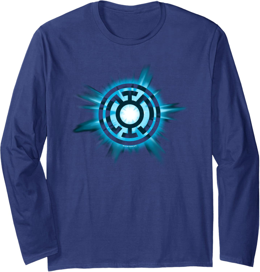 Green Lantern Blue Glow Langarmshirt