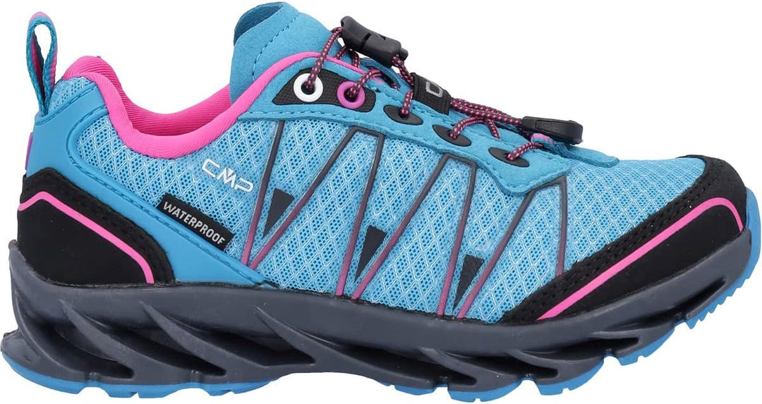 CMP Unisex Kinder Kids Altak Trail Shoes Wp 2.0 Sportschuhe 28 EU Türkis Fluo Violett Turchese Purpl
