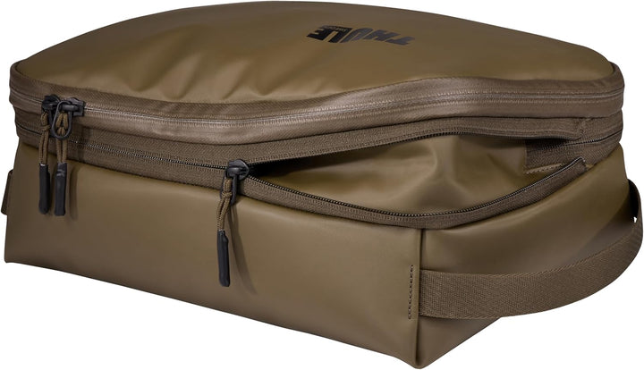 Thule Chasm Grosser Komprimierbarer Ausrüstungswürfel 10l/15l Deep Khaki, 15 15 Deep Khaki, 15 Deep