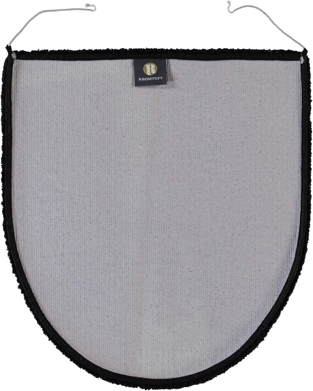 Rhomtuft Badteppiche Square schwarz - 15 Deckelbezug 45x50 cm, Deckelbezug 45x50 cm
