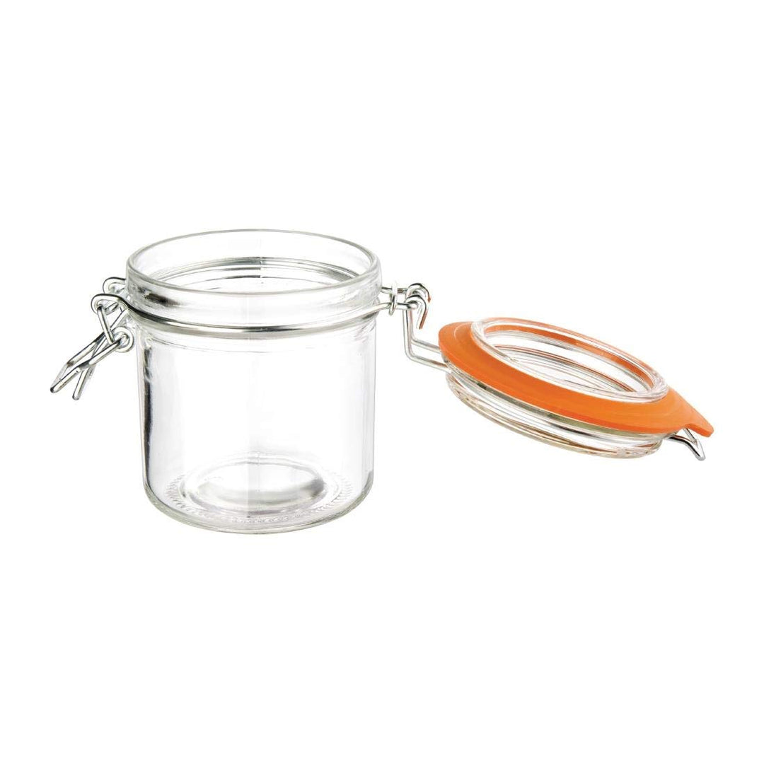 Vogue GH329 Konservengläser, 285 ml, Fassungsvermögen: 12 1/3 fl. Unze. (Packung mit 6)