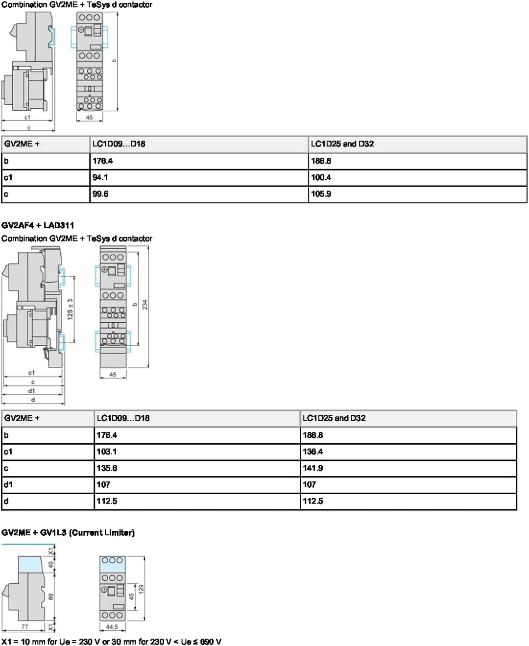Schneider Electric | GV2ME10 - Motorschutzschalter, 3p, 4-6,3A, Tasterbetätigung, Schraubanschluss -
