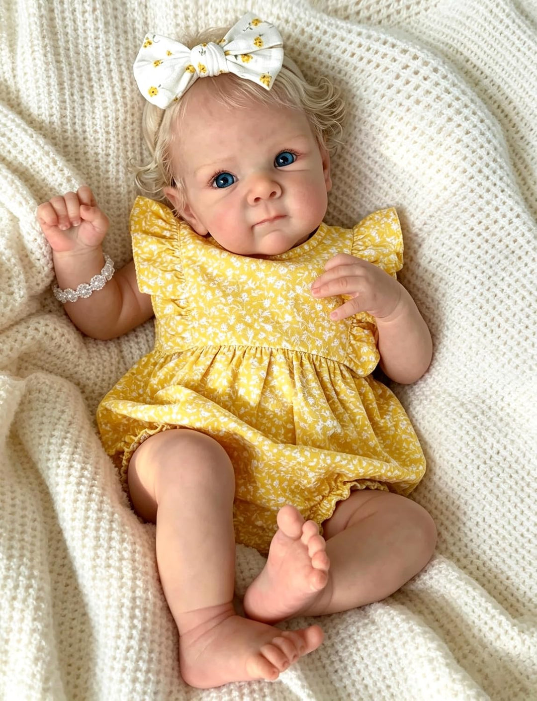 Zero pam Reborn Baby Mädchen-48CM Reborn Baby Vollsilikon Lebensecht,Lebensechte Babypuppen Wie Echt
