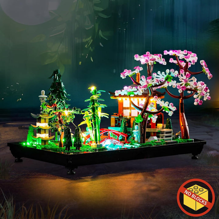Led Licht Set für Lego 10315 Icons Garten der Stille (Kein Lego), Dekorationsbeleuchtungsset für Leg