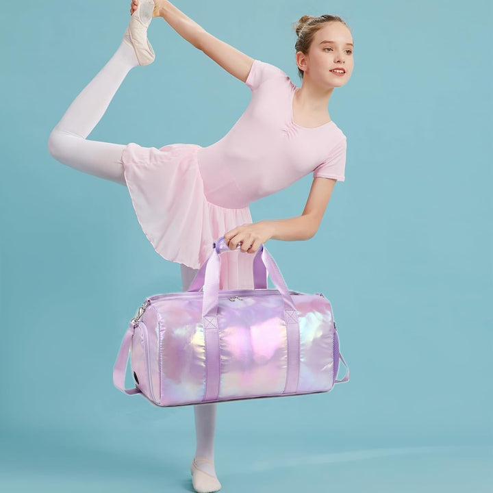 Reisetasche Kinder Sporttasche Kinder Mädchen Weekend Bag Saunatasche Trainingstasche Schwimmtasche