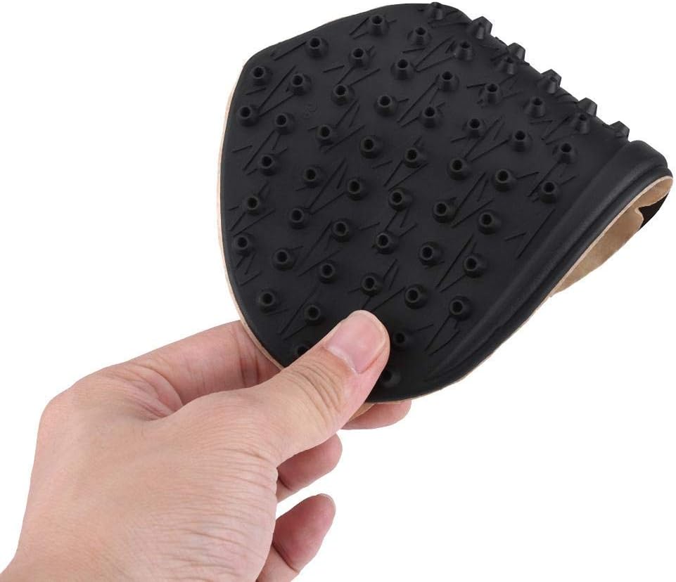 Gas Tank Protectors, Paar Motorrad Anti-Rutsch-Gas Tank Traction Pad Knie Grip Aufkleber tankpads br