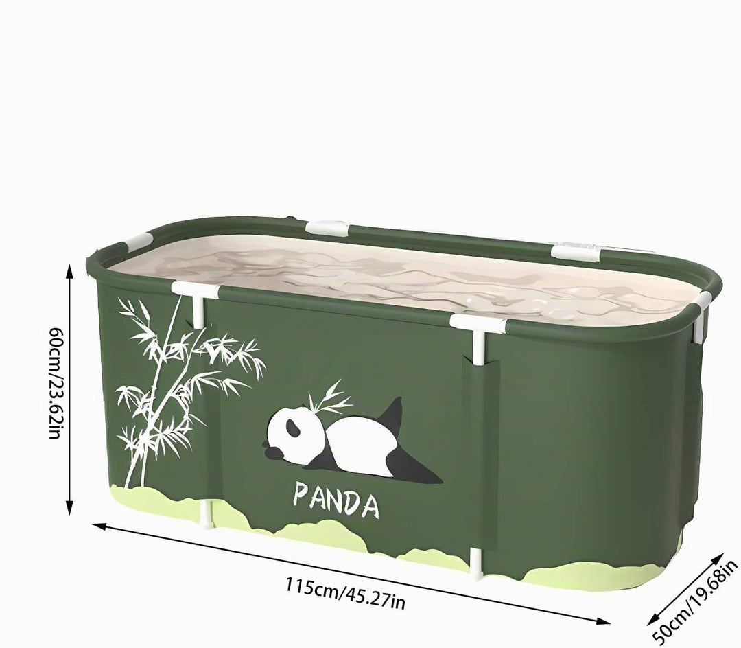 Faltbare Badewanne für Erwachsene, tragbare zusammenklappbare | Wanne zum Stehen oder Sitzen, 115x50