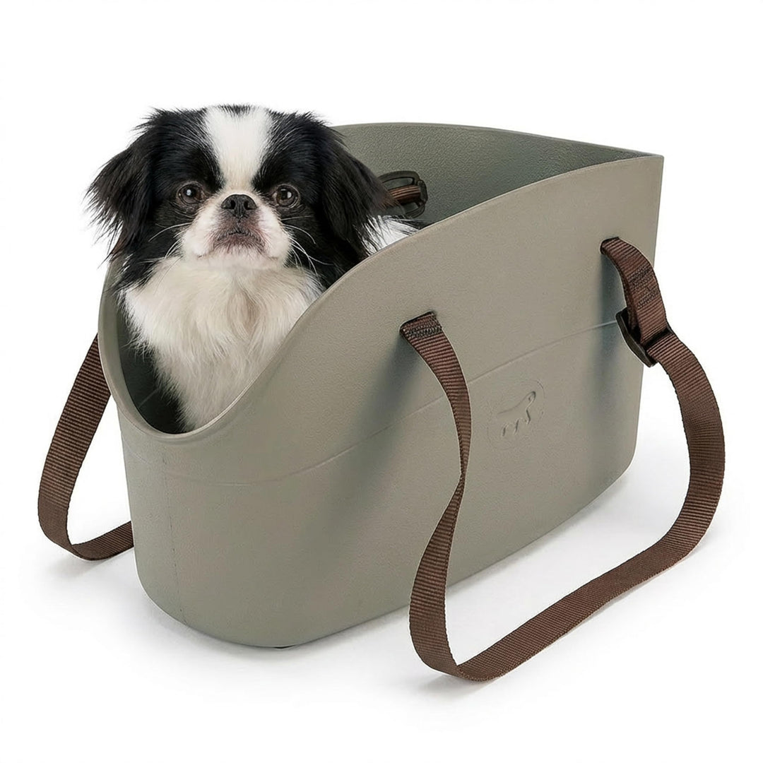 Ferplast Hundetragetasche für kleine Hunde und Katzen WITH-ME SMALL, Transporttasche für Haustiere,