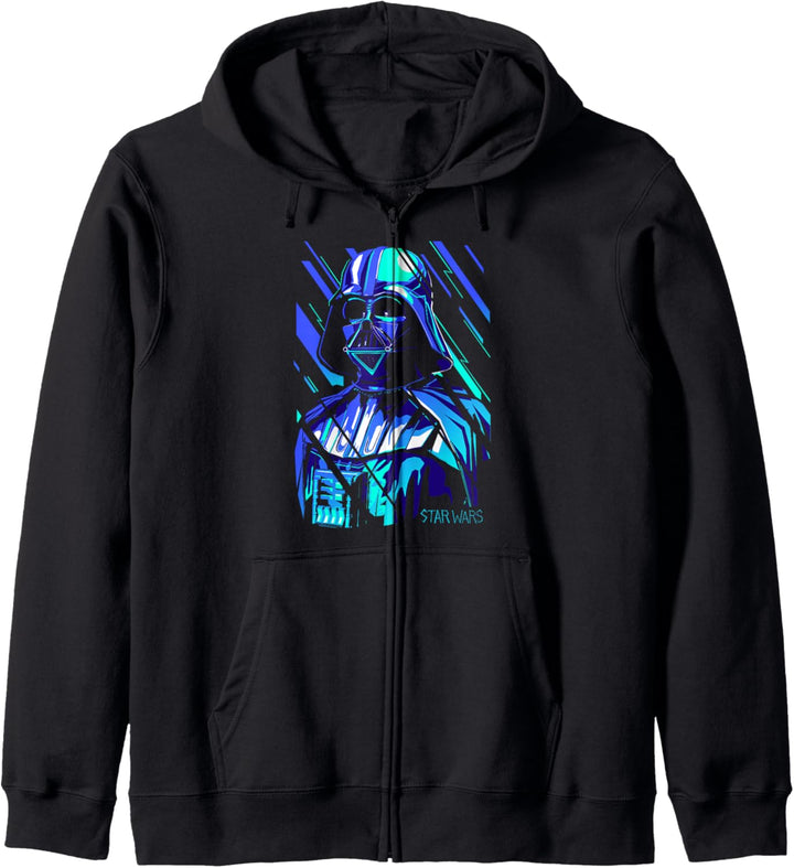Star Wars Darth Vader Idling In The Matrix Laser-Light Show Kapuzenjacke