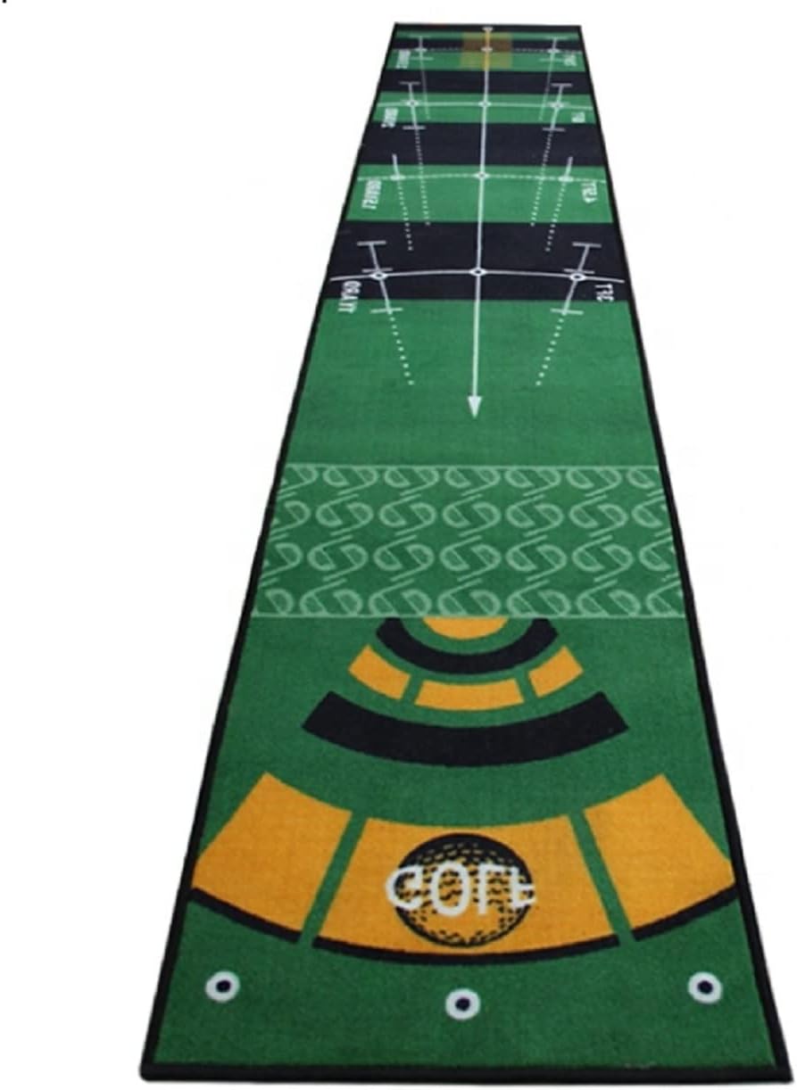 Golf Puttingmatte in 300 x 50 cm/Putting Übungsmatte/Putt Matte/Trainingsmatte zum Putten in der Gar