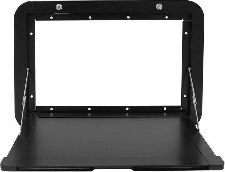 Wand Klapptisch für Wohnmobile mit 2 Paare Schlüssel, 60x42cm, Tragfähigkeit 20kg, Rechteckig, Dual-