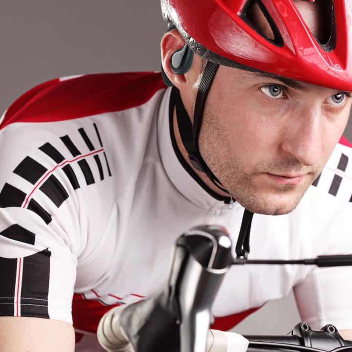 Snug 10 Open-Ear Sport Bluetooth-Ohrhörer – Ultraleichte kabellose Kopfhörer mit Ohrbügel, sicherer