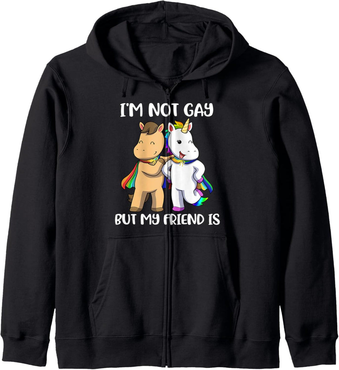 Ich bin nicht schwul, aber mein Freund ist Kapuzenjacke