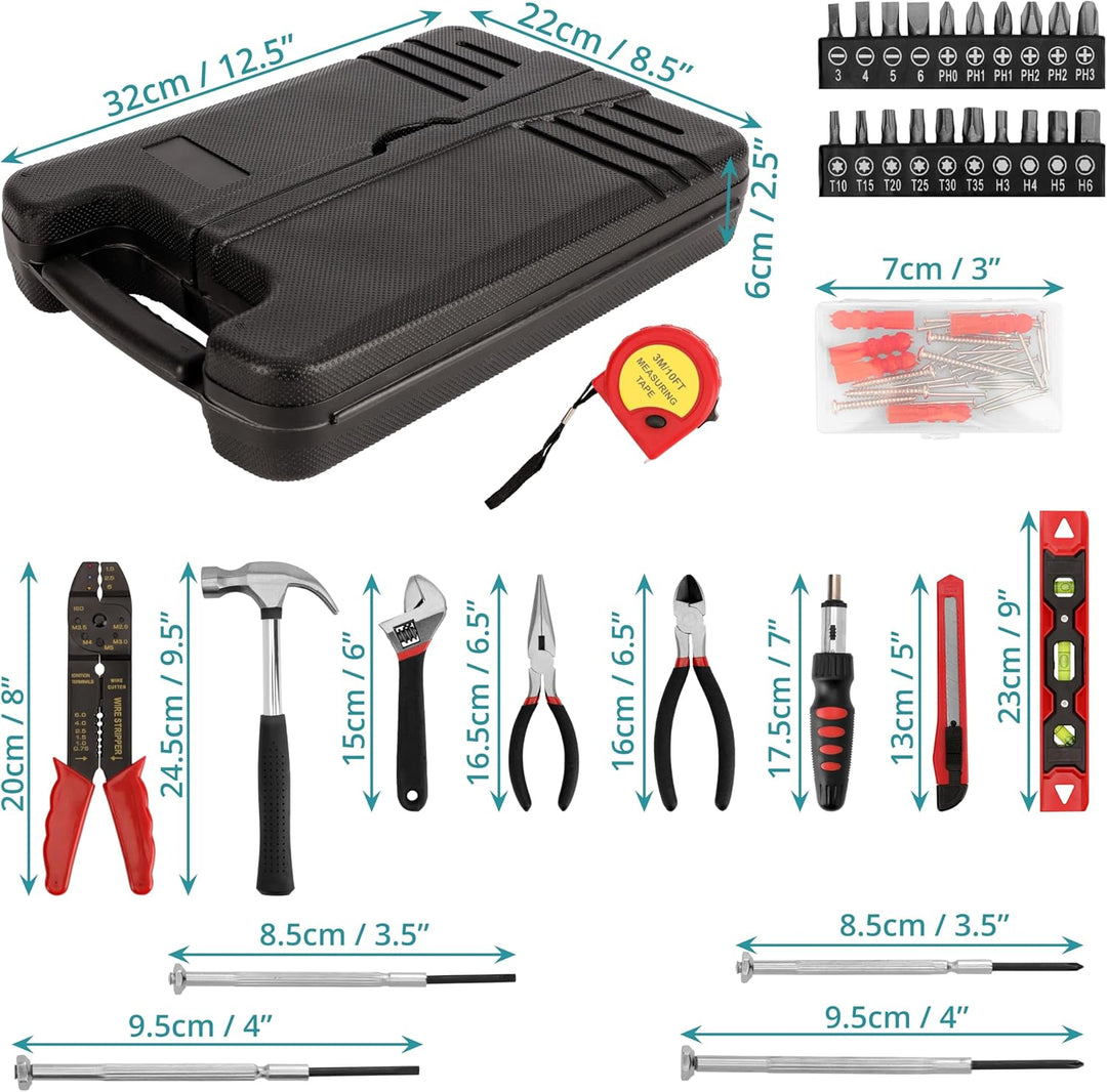 Handliches Reparaturwerkzeug-Set, 160 Stück