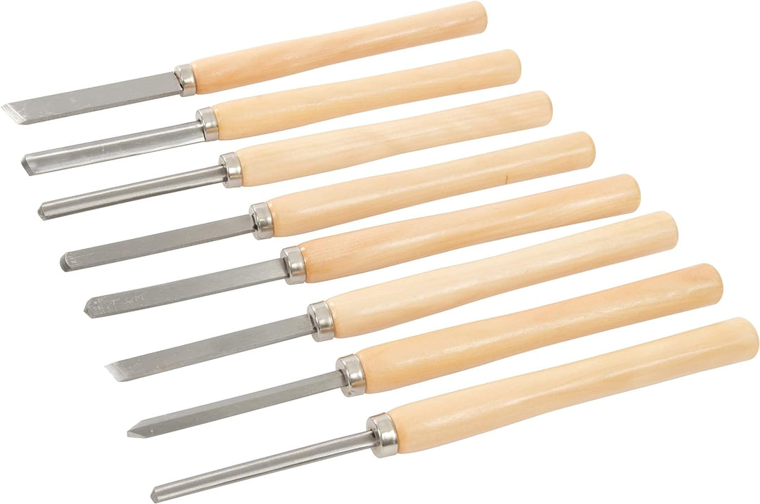 Silverline 303159 Holzstechbeitel, 8-tlg.