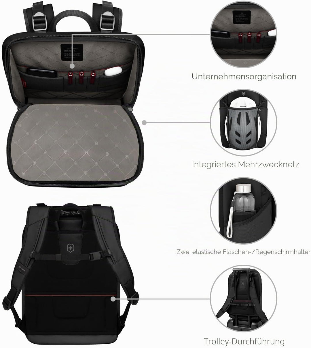 Victorinox Altmont Modern Commuter Backpack, Rucksack mit 15,6 Zoll Laptopfach, Mehrzweck-Daypack, D