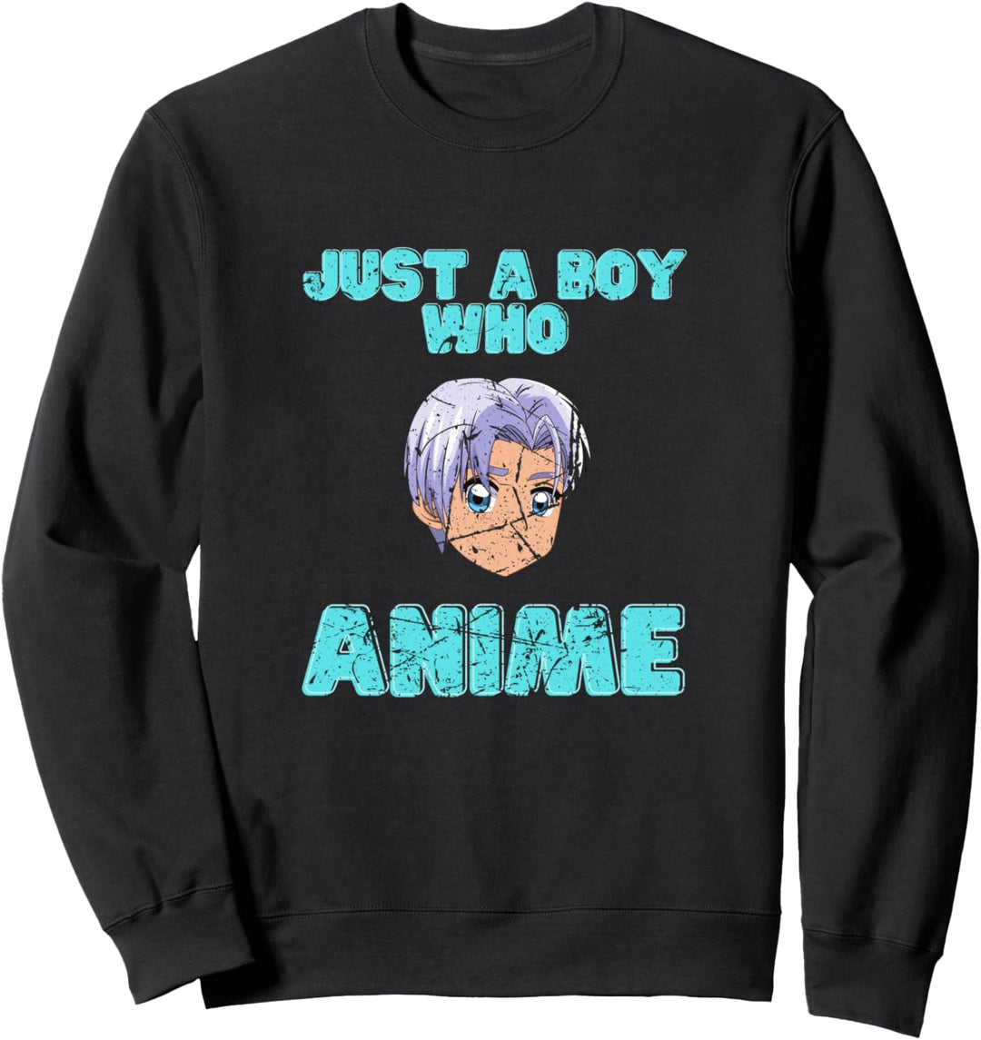 Nur ein Junge, der Anime Otaku Manga Lover liebt Sweatshirt
