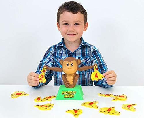 Betzold - Mathematik-Lernspiel Monkey Math - Kinder Rechnen Lernen Rechenspiel Mehrfarbig, Mehrfarbi