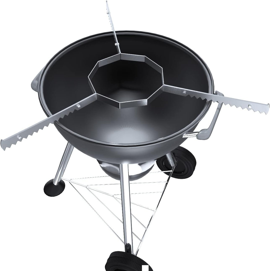 tuning-art AL-01 Auflageleiste | Abstandshalter | Auflageeisen für 57er Kugelgrill Auflageleiste für