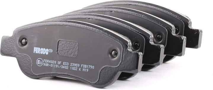 Ferodo FDB1790 PREMIER Bremsbelagsatz, Scheibenbremse - (4-teilig) - (4 Stück)