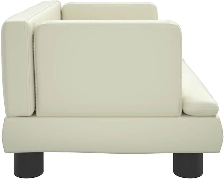 vidaXL Kindersofa, Couch für Kinder, Kindercouch mit runden Kanten, Kindersessel Minisofa Polstersof