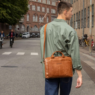 dbramante1928 - Laptoptasche für Damen und Herren - Aktentasche mit abnehmbarem und verstellbarem Sc