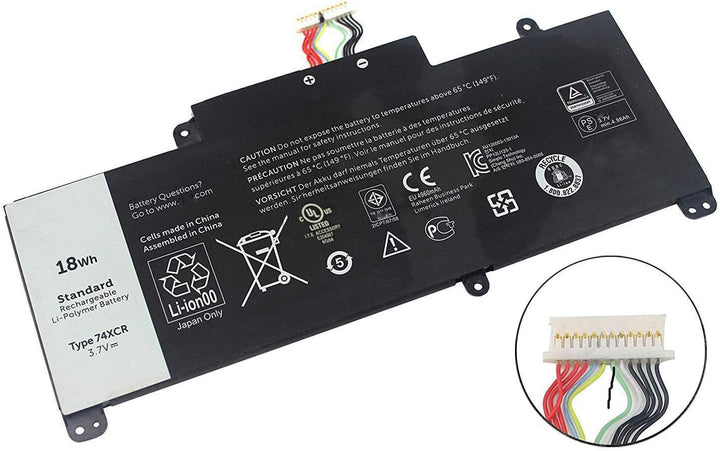 74XCR VXGP6 074XCR X1M2Y 074XCR 0VXGP6 Laptop Batterie Ersatz für Dell Venue 8 Pro 5830 Tablet Serie