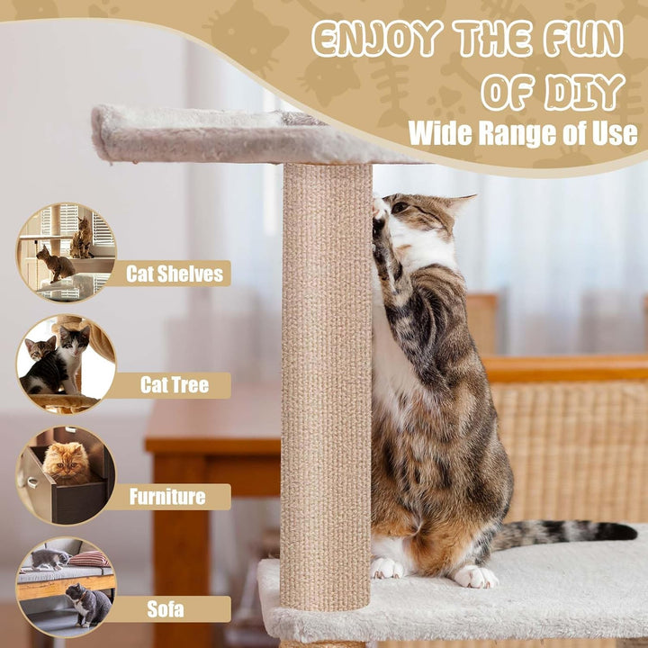 Kratzmatte Katze selbstklebend Kratzteppich Katze Wand Kratzbretter Sofa Kratzschutz Kratzmatte für