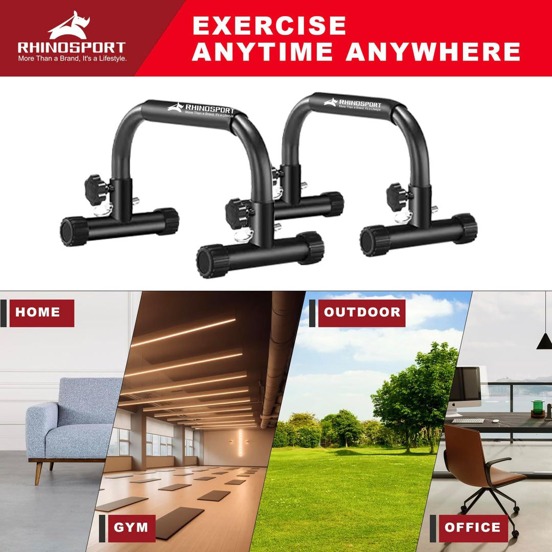 Parallettes Bars Dip Calisthenics Push Up Bars 10.2 in High 300Kg/661lbs Gewichtskapazität Krafttrai