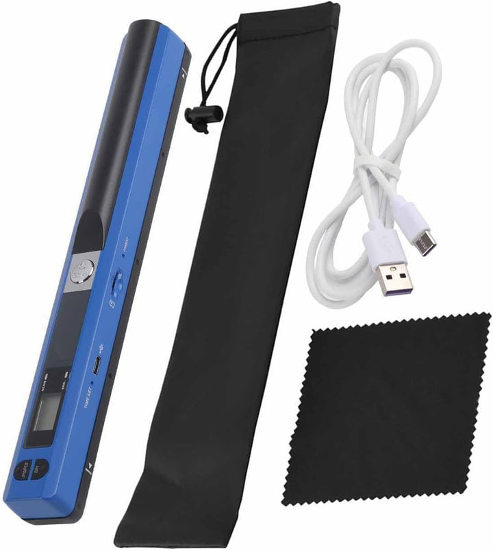 Cuifati Handscanner, Tragbarer Scanner, USB-Stiftscanner, A4-Scan, JPG/PDF, USB 2.0, Klare Bildgebun