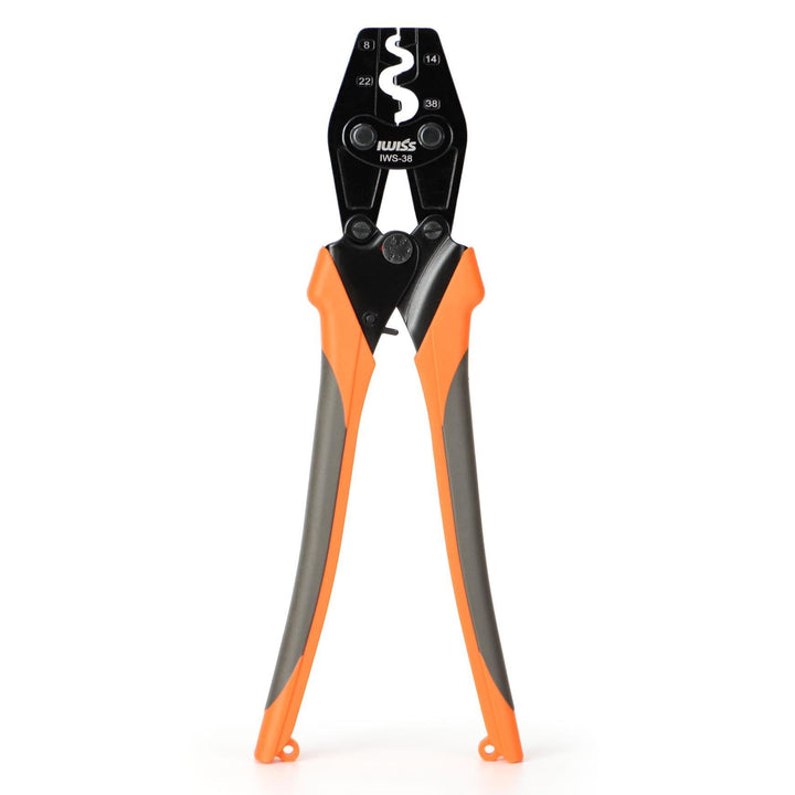 iCrimp IWS-38 Crimpzange, Crimpwerkzeuge für nicht isolierte Kabelschuhe, Krimpzange von 8mm²-38mm²