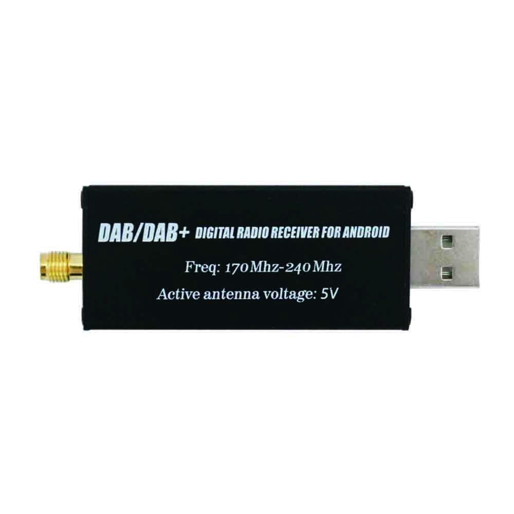 DAB/DAB+ USB Adapter, XISEDO DAB Dongle im Auto DAB Digital Radio Empfänger DAB USB 2.0 Stick mit DA