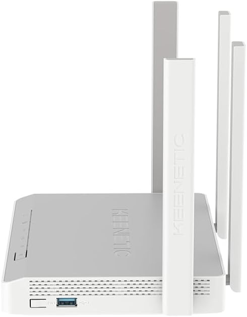 Keenetic Hopper DSL AX1800 Mesh-WLAN-6-Supervectoring-VDSL2/ADSL2+-Modem-Router mit einem 4-Port-Gig
