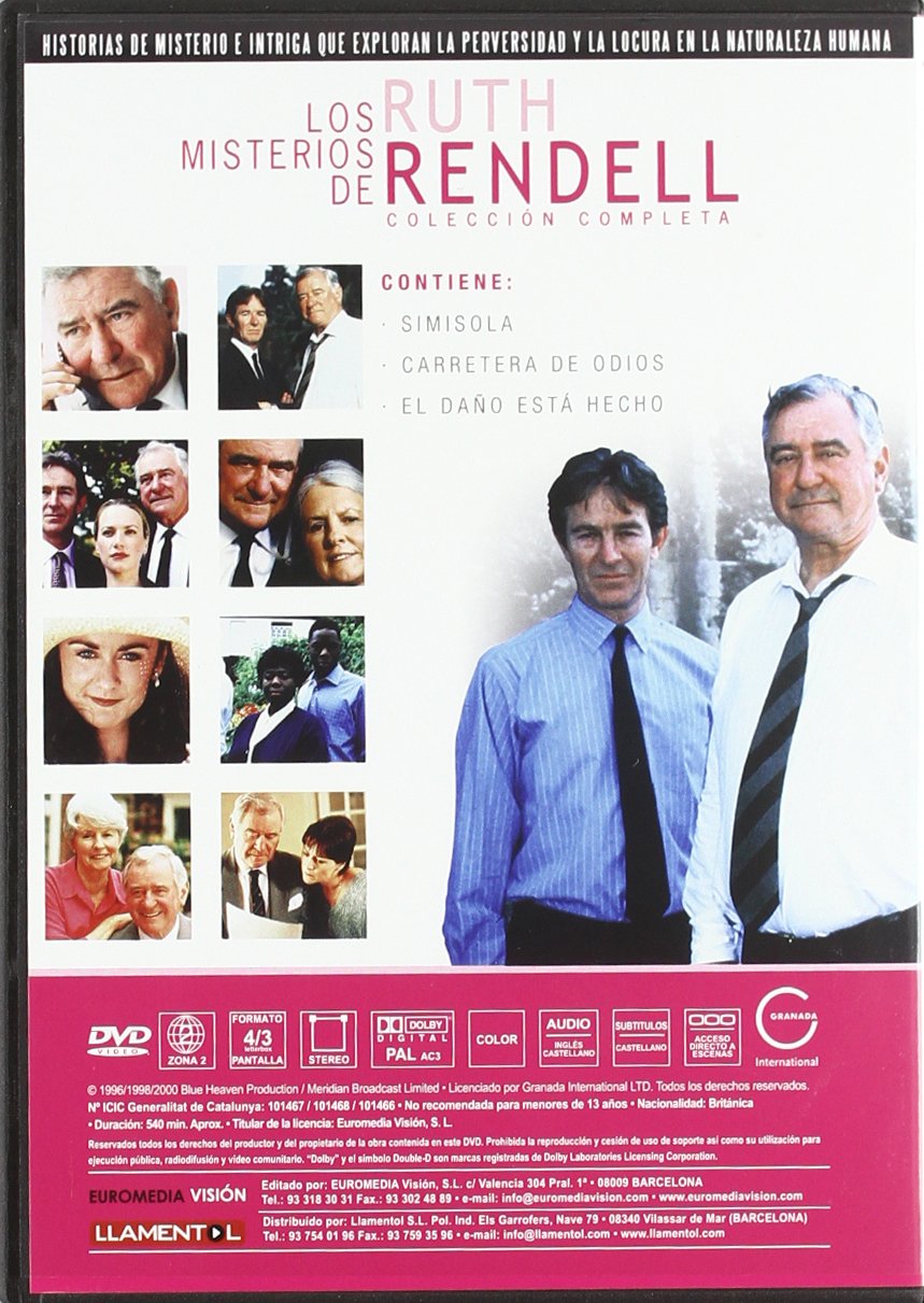 Inspektor Wexford ermittelt/Ruth Rendell Mysteries (17 Films) - 14-DVD Box Set (Master of the Moor/V