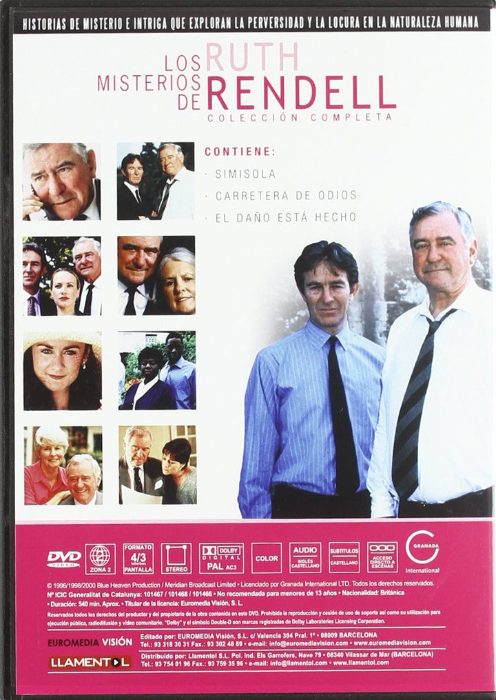 Inspektor Wexford ermittelt/Ruth Rendell Mysteries (17 Films) - 14-DVD Box Set (Master of the Moor/V