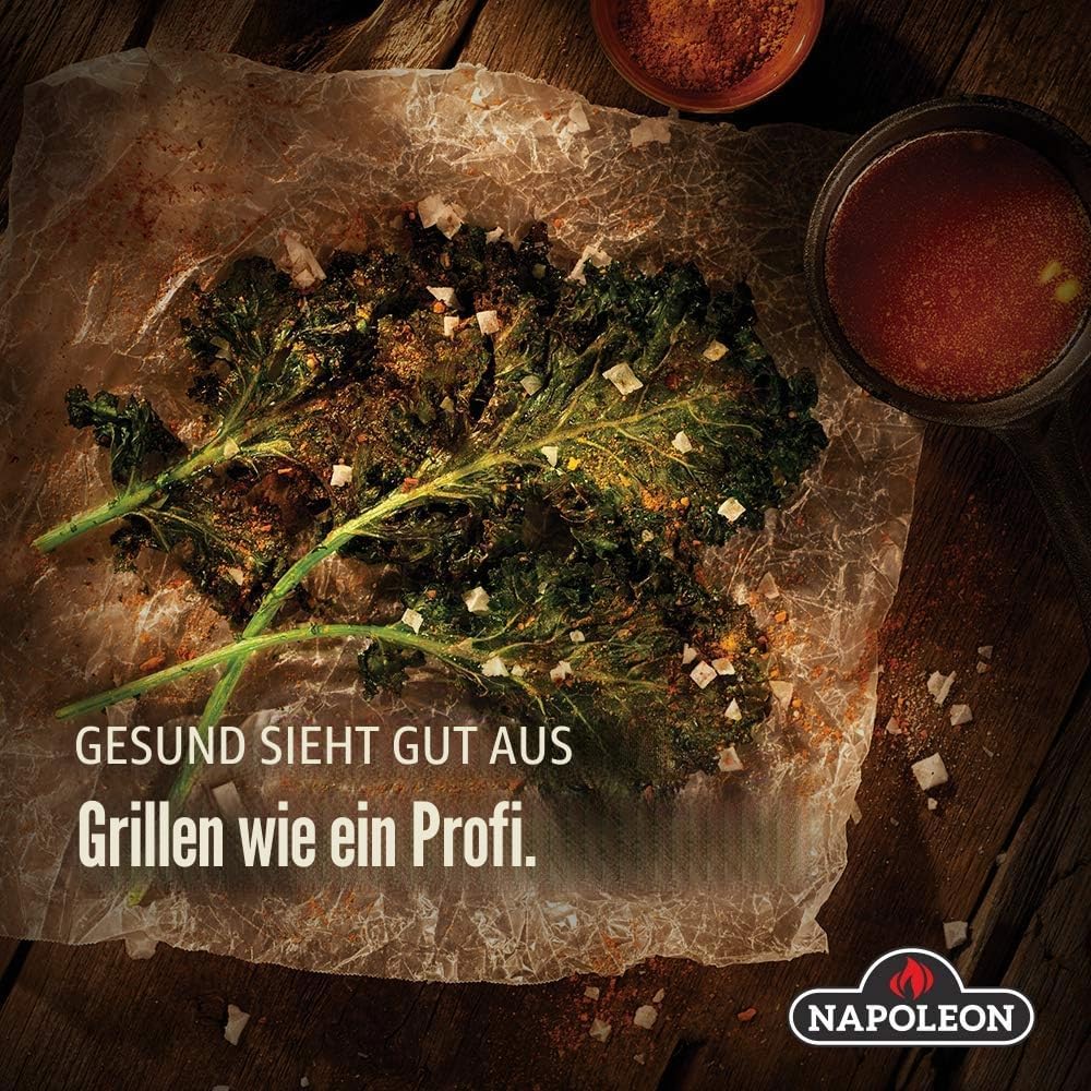 Napoleon 61426 Premium Grillabdeckung, Schwarz Grillabdeckung für Rogue 425 (Regale unten), Grillabd