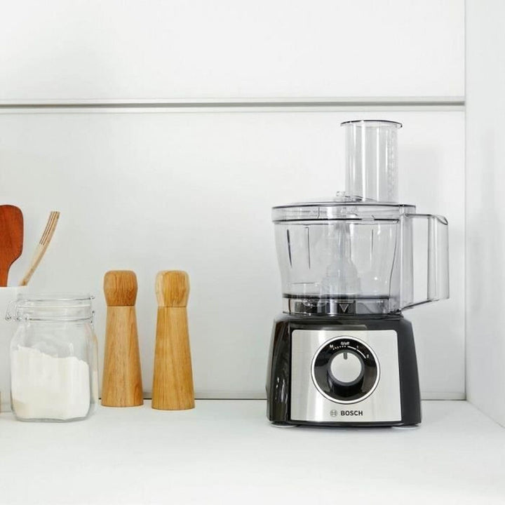 Bosch MultiTalent 3 MCM3501M — Vielseitige Küchenmaschine mit 50+ Funktionen — 800 W — 2,3 l Fassung