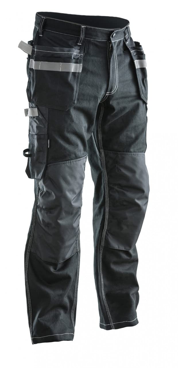 Jobman Handwerker Hose, 1 Stück, C56, schwarz, 220013-9900-C56 Schwarz 56, Schwarz 56