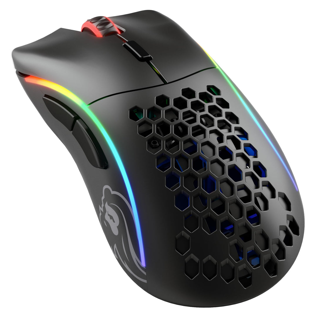 Glorious Gaming Model D Wireless Souris de jeu sans fil - Superlégère, 69 g, sans fil 2,4 GHz sans L