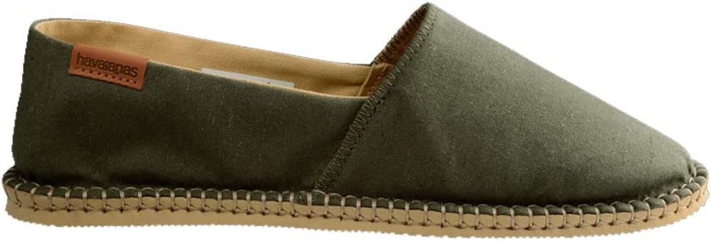Havaianas Unisex Origine Iv Espadrille-Sandale mit Keilabsatz 35 EU Grüne Olive, 35 EU Grüne Olive
