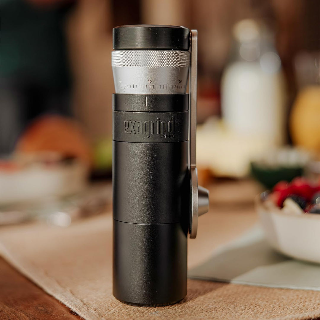 WACACO Exagrind Pro-E Kaffeemühle manuell, externe Anpassung