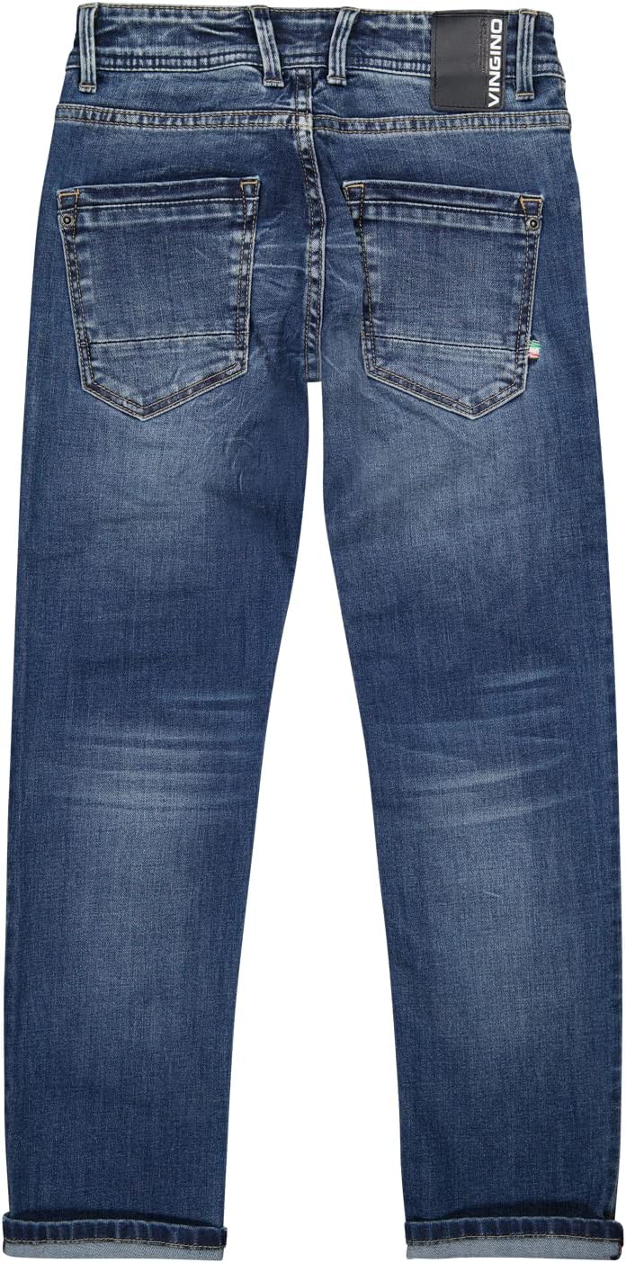 Vingino Jungen Basic Jeans 92 Blue Vintage, 92 Blue Vintage