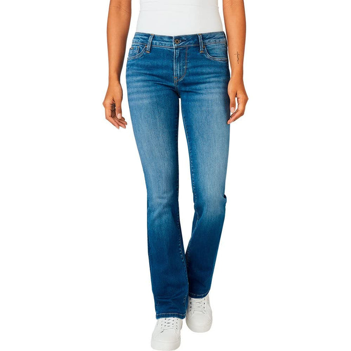 Pepe Jeans Damen Jeans Piccadilly 25W / 32L Blue (Denim-gv9), 25W / 32L Blue (Denim-gv9)