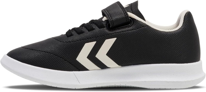 hummel Unisex Kinder Top Star I.n. Jr Futsal Shoe, 24 EU Black White
