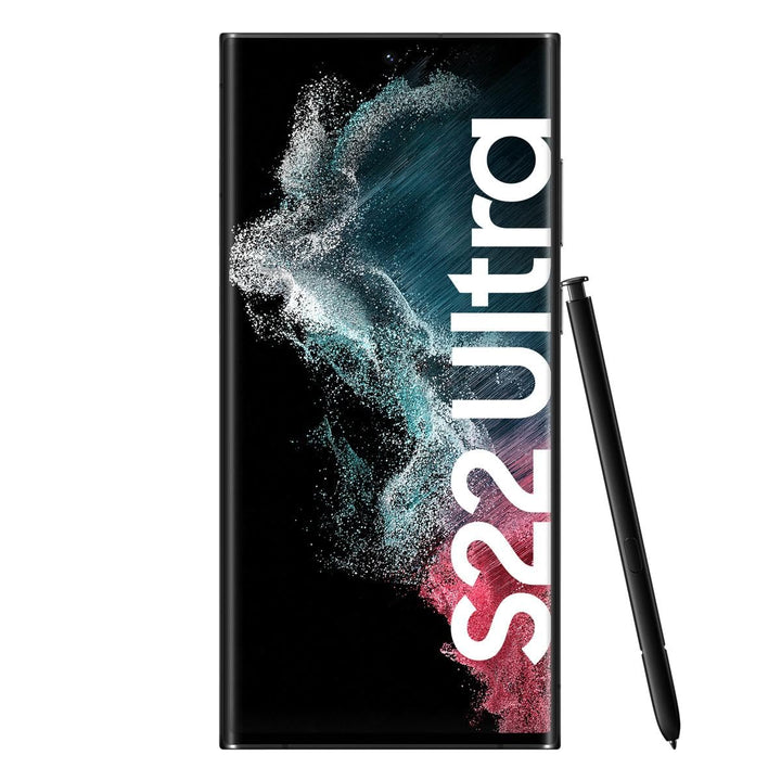 Samsung S908B Galaxy S22 Ultra 5G 128 GB Enterprise schwarz 6,8" 8 GB RAM Alle Träger Schwarz 8 GB,
